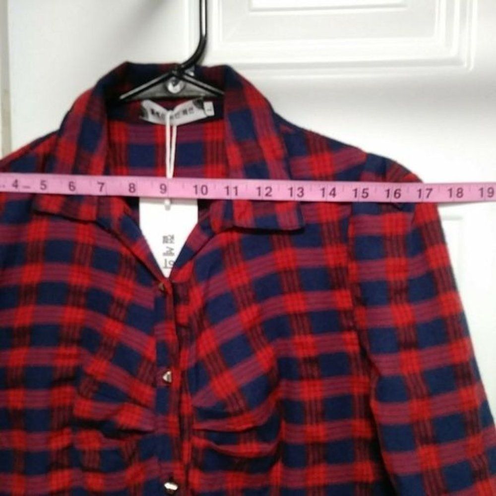 Plaid Swing Mini Dress  S - Picture 9 of 14